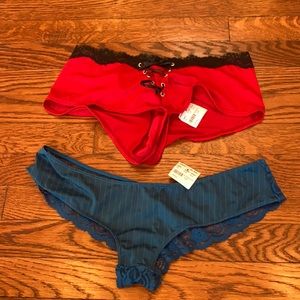 Pair of Frederick’s Of Hollywood panties. NWT NEVER BEEN USED!